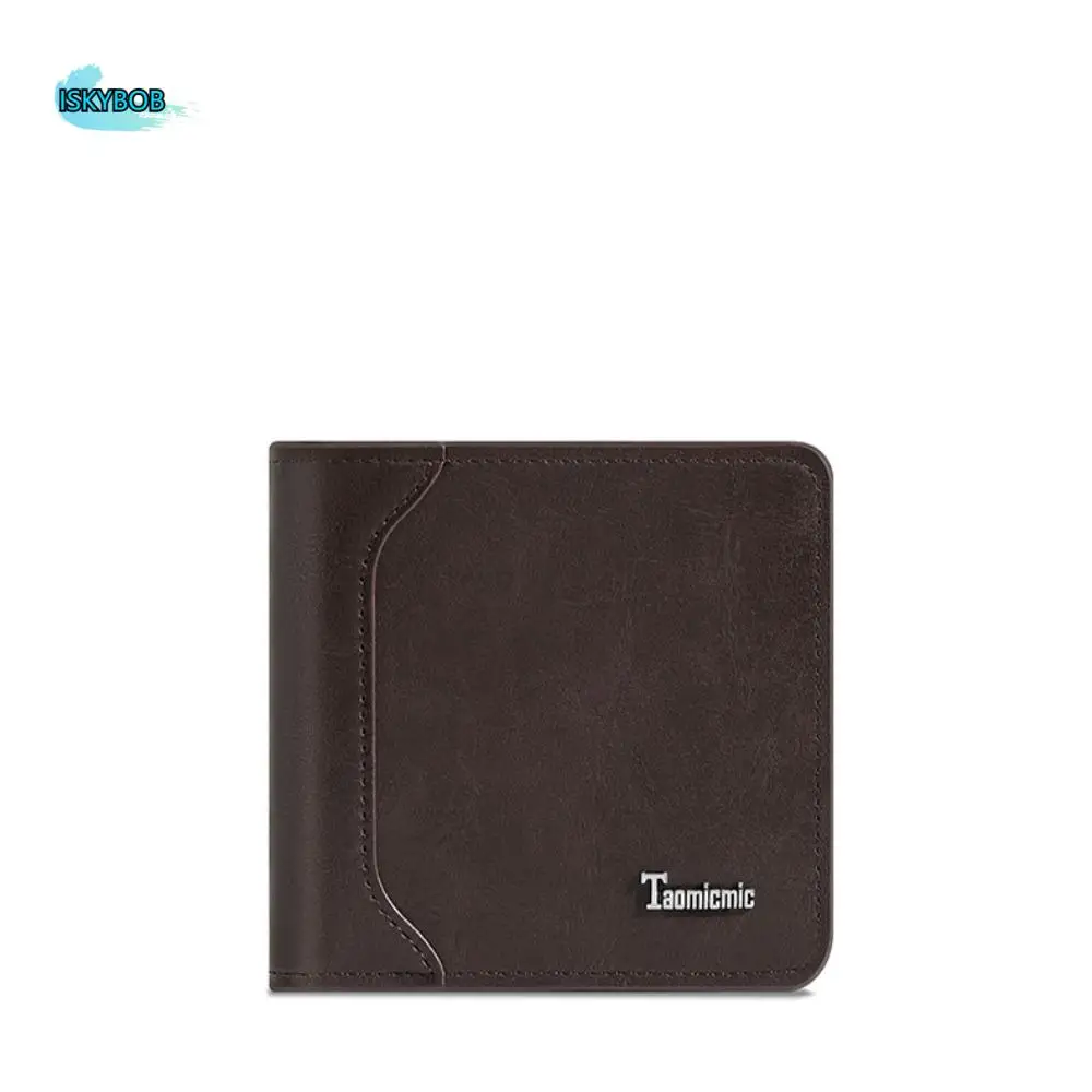 Fashion Business Men's Short Wallet Cash Bag Pu Leather Male Bifold Wallet Casual Solid Color Credit Card Holder Male
Fashion Business Men's Short Wallet Cash Bag Pu Leather Male Bifold Wallet Casual Solid Color Credit Card Holder Male