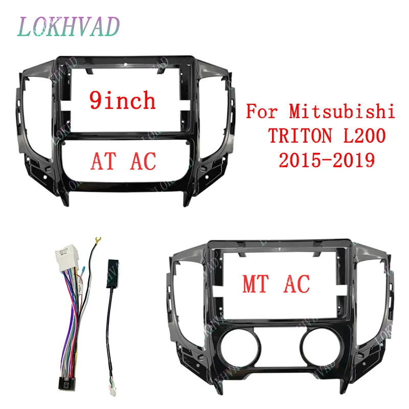 9-дюймовый автомобильный радиоприемник Mp5 Abs Fascia Plane Frame 2 Din для Mitsubishi Pajero Sport L200 Triton 2015-2019 Dash Kit
9-дюймовый автомобильный радиоприемник Mp5 Abs Fascia Plane Frame 2 Din для Mitsubishi Pajero Sport L200 Triton 2015-2019 Dash Kit