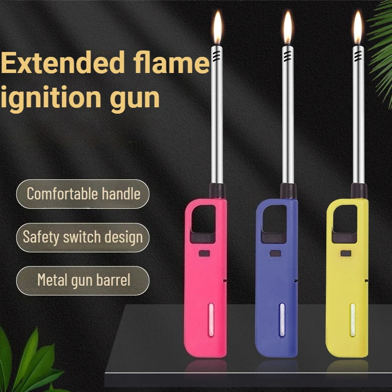 The Latest Metal Gas Extended Igniter, Kitchen Candle, Outdoor Barbecue Igniter, Extended Aromatherapy, Men's Inflatable Lighter
The Latest Metal Gas Extended Igniter, Kitchen Candle, Outdoor Barbecue Igniter, Extended Aromatherapy, Men's Inflatable Lighter