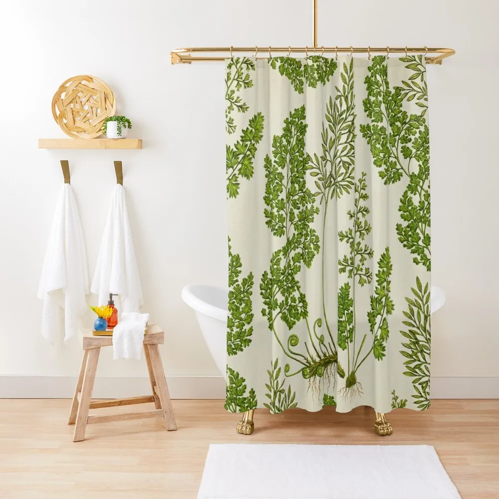 Little ferns, botanical Shower Curtain Waterproof Bath And Anti-Mold Bathroom And Shower Bathroom Fabric Shower Set Curtain
Little ferns, botanical Shower Curtain Waterproof Bath And Anti-Mold Bathroom And Shower Bathroom Fabric Shower Set Curtain