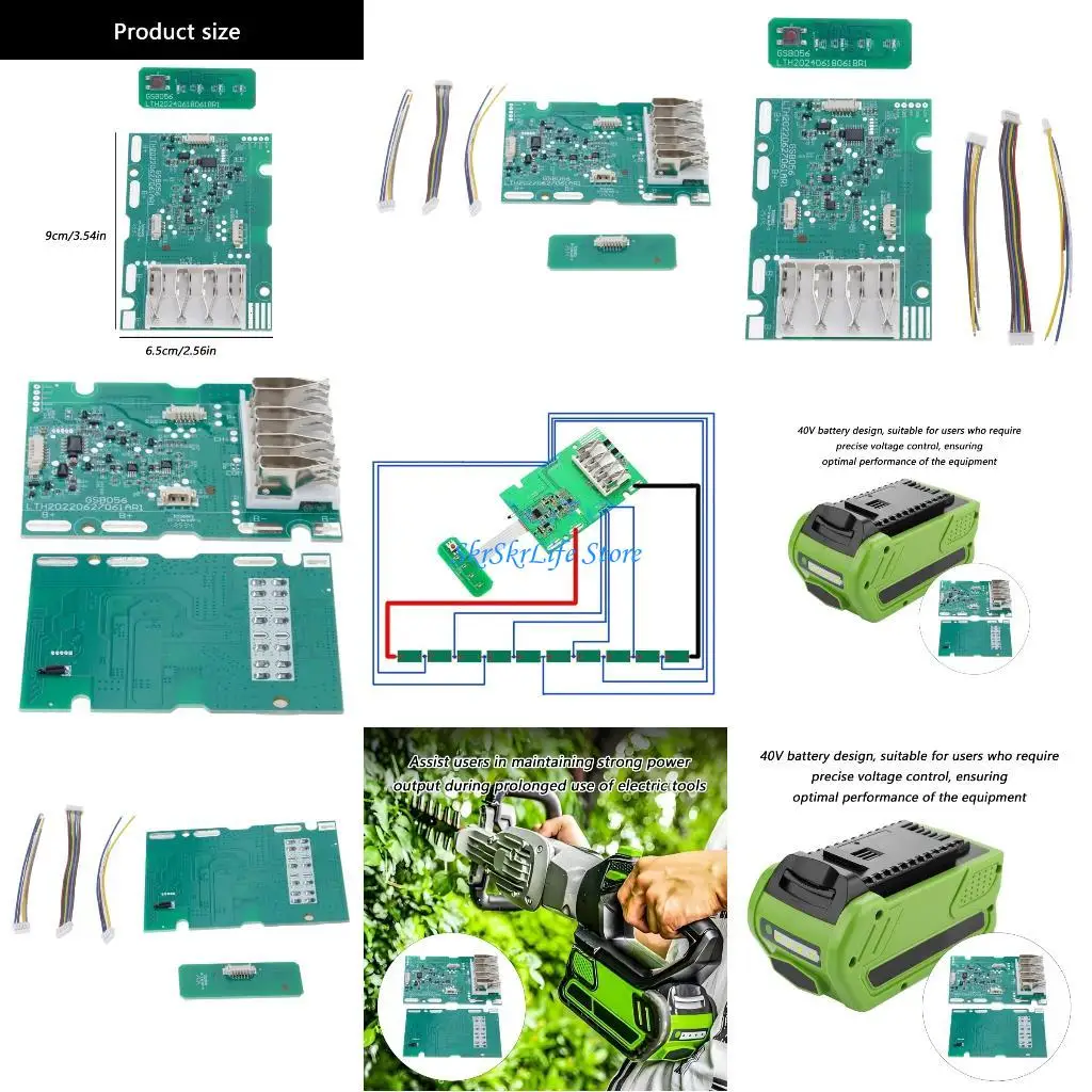 E65E 18650 Lithium Batteries Charging Protections Circuit Board Module PCB Case
E65E 18650 Lithium Batteries Charging Protections Circuit Board Module PCB Case