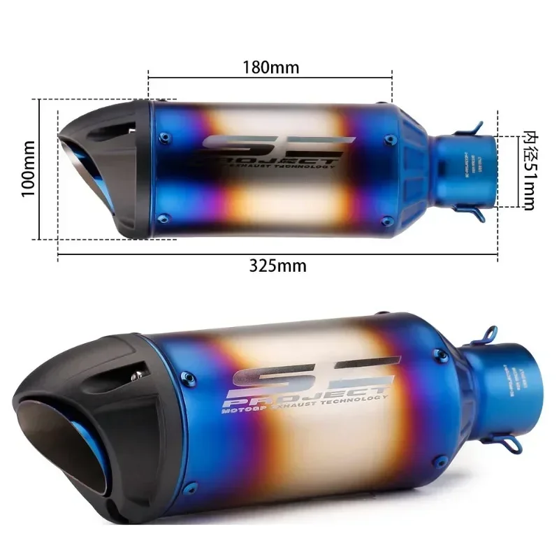 Motorcycle Exhaust Pipe For Kawasaki Z900 Z400 Duke390 GSX-250R Duckbill Odified Exhaust Pipe Motorcycle Accessories NEW
Motorcycle Exhaust Pipe For Kawasaki Z900 Z400 Duke390 GSX-250R Duckbill Odified Exhaust Pipe Motorcycle Accessories NEW