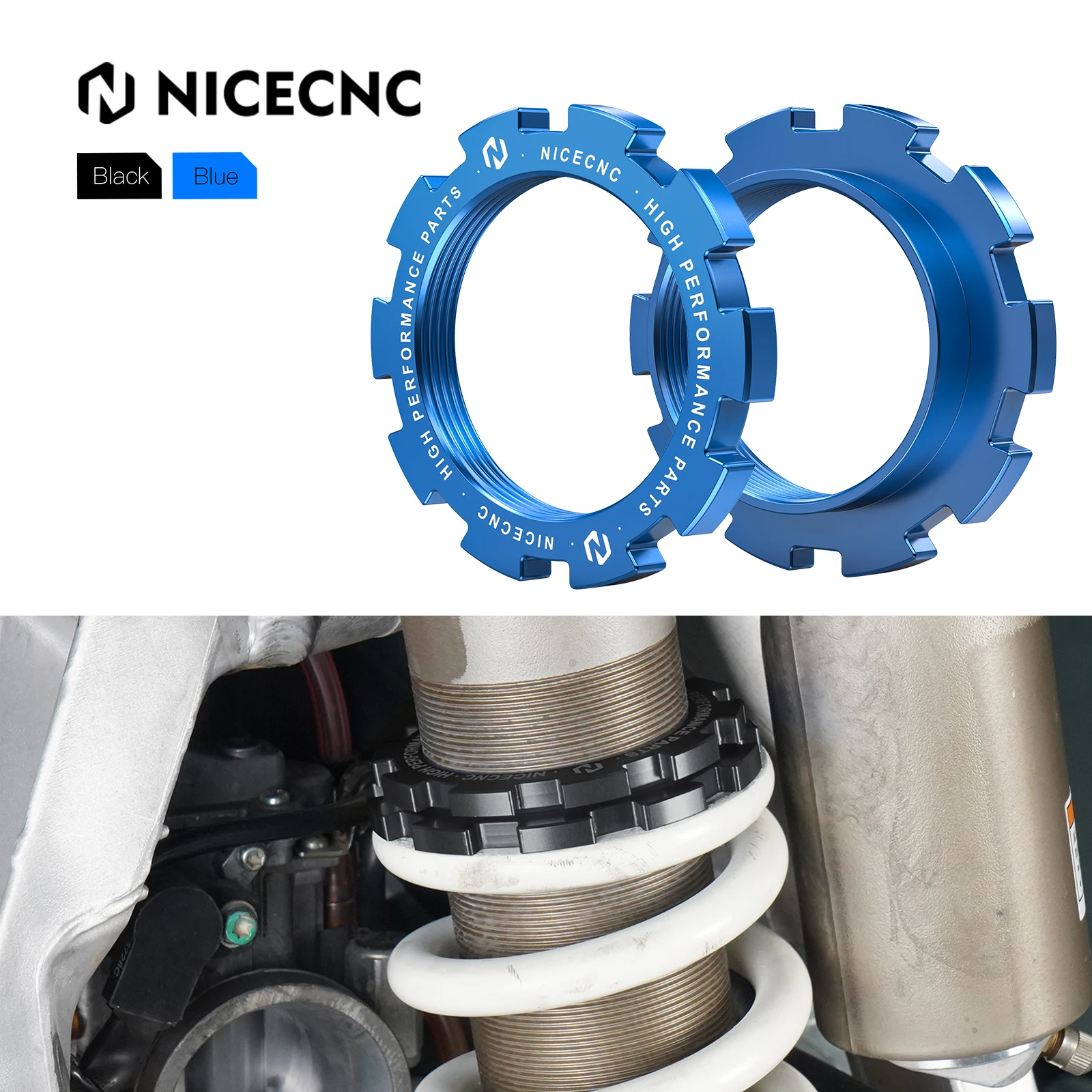 NICECNC For Yamaha YZ125 YZ250 1990-2024 YZ250F YZ450F WR250F WR450F YZF WRF 250 450 426 Rear Shock Spring Seat Spring Guide Kit
NICECNC For Yamaha YZ125 YZ250 1990-2024 YZ250F YZ450F WR250F WR450F YZF WRF 250 450 426 Rear Shock Spring Seat Spring Guide Kit