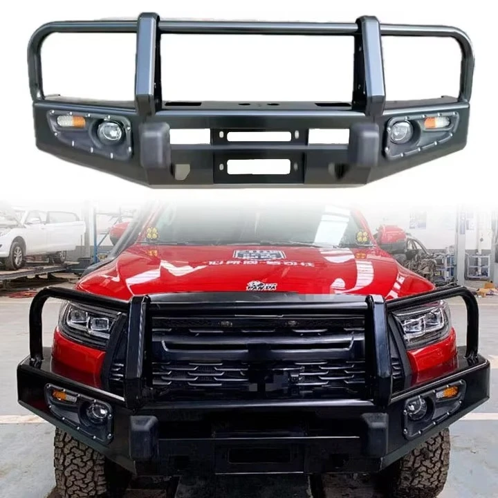 4x4 Steel Front Bumper Accessories Offroad Bull Bar Fit For Great Wall Cannon
4x4 Steel Front Bumper Accessories Offroad Bull Bar Fit For Great Wall Cannon
