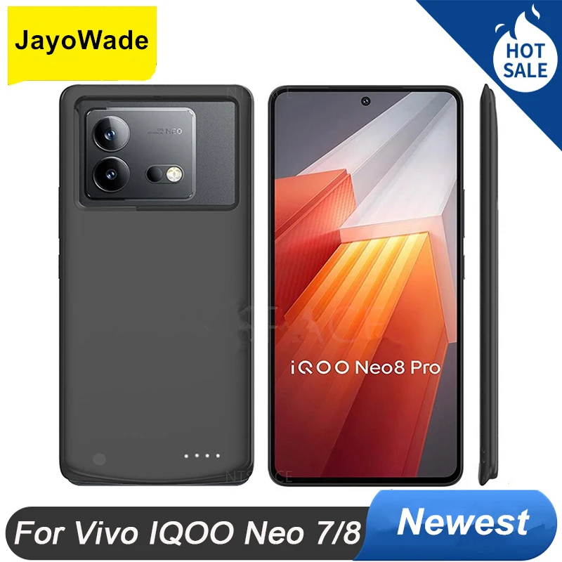 Зарядное устройство на 6800 мА · ч для VIVO IQOO Neo 8 Pro, внешний аккумулятор для телефона, чехол для телефона VIVO IQOO Neo 8, чехлы для батарей
Зарядное устройство на 6800 мА · ч для VIVO IQOO Neo 8 Pro, внешний аккумулятор для телефона, чехол для телефона VIVO IQOO Neo 8, чехлы для батарей