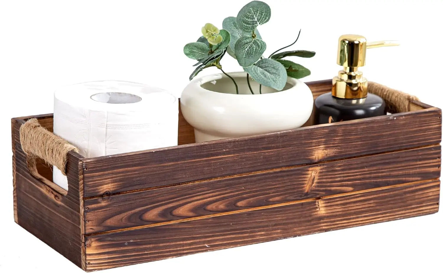 Rustic Wooden Toilet Paper Holder, Farmhouse Bathroom Decor with Storage, 14x6.3x3.9 Inch
Rustic Wooden Toilet Paper Holder, Farmhouse Bathroom Decor with Storage, 14x6.3x3.9 Inch