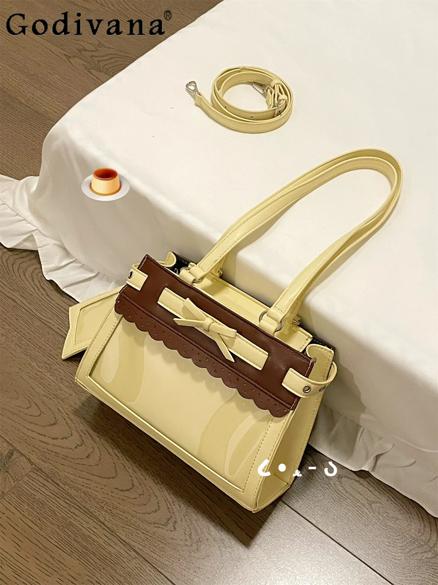 Japanese Original Lolita Small Capacity Pain Bag Daily Commute Sweet Cute Casual Single Shoulder Crossbody Bag for Women
Japanese Original Lolita Small Capacity Pain Bag Daily Commute Sweet Cute Casual Single Shoulder Crossbody Bag for Women