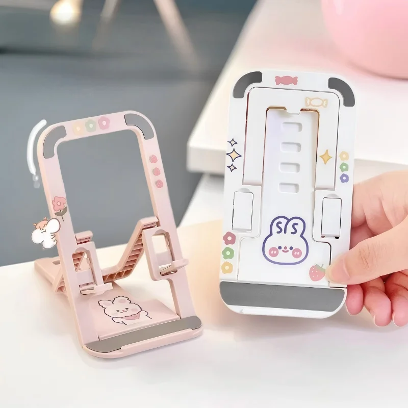 Dopamine Phone Stand Foldable Card-style Desktop Phone Holder Ultra-thin 4-gear Adjustable Lazy Bracket for Tablet
Dopamine Phone Stand Foldable Card-style Desktop Phone Holder Ultra-thin 4-gear Adjustable Lazy Bracket for Tablet