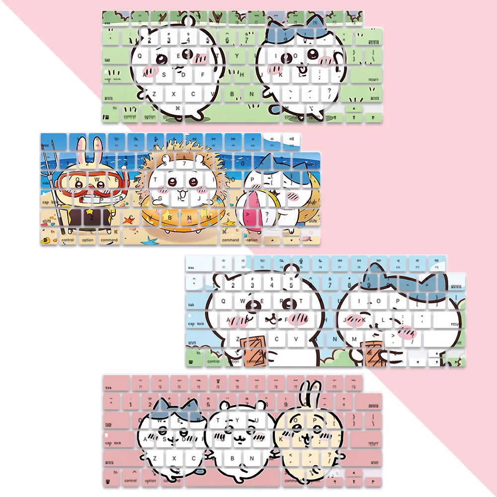 US Layout Soft Silicone Cute Chiikawas Keyboard Cover for Macbook pro 14 M1 M2 M3 A2442 A2485 A2779 A2780 A2991 Air M2 M3 A2681
US Layout Soft Silicone Cute Chiikawas Keyboard Cover for Macbook pro 14 M1 M2 M3 A2442 A2485 A2779 A2780 A2991 Air M2 M3 A2681