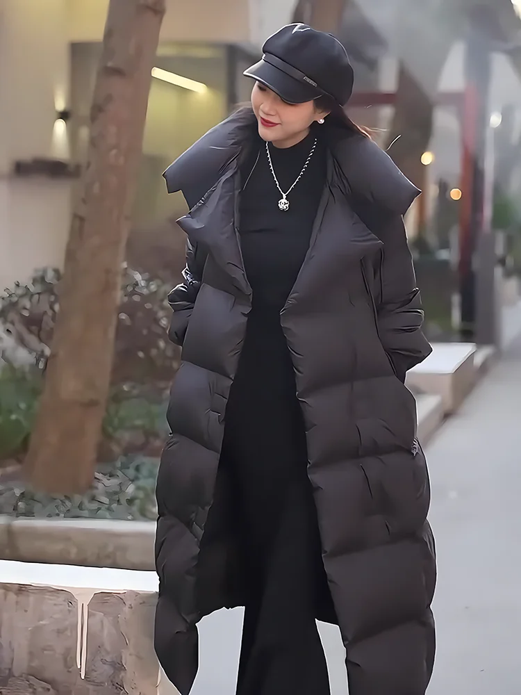 Новая модная универсальная утепленная женская куртка-пуховик с большим воротником, белая, для повседневной носки, тренд 2024 года
Новая модная универсальная утепленная женская куртка-пуховик с большим воротником, белая, для повседневной носки, тренд 2024 года