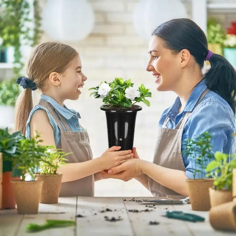 Nursery Plant Pots 15X Tree Nursery Pots 8.66 Inches High Deep Tree Planter With Drainage Holes For Fruits Tomatoes Flowers
Nursery Plant Pots 15X Tree Nursery Pots 8.66 Inches High Deep Tree Planter With Drainage Holes For Fruits Tomatoes Flowers