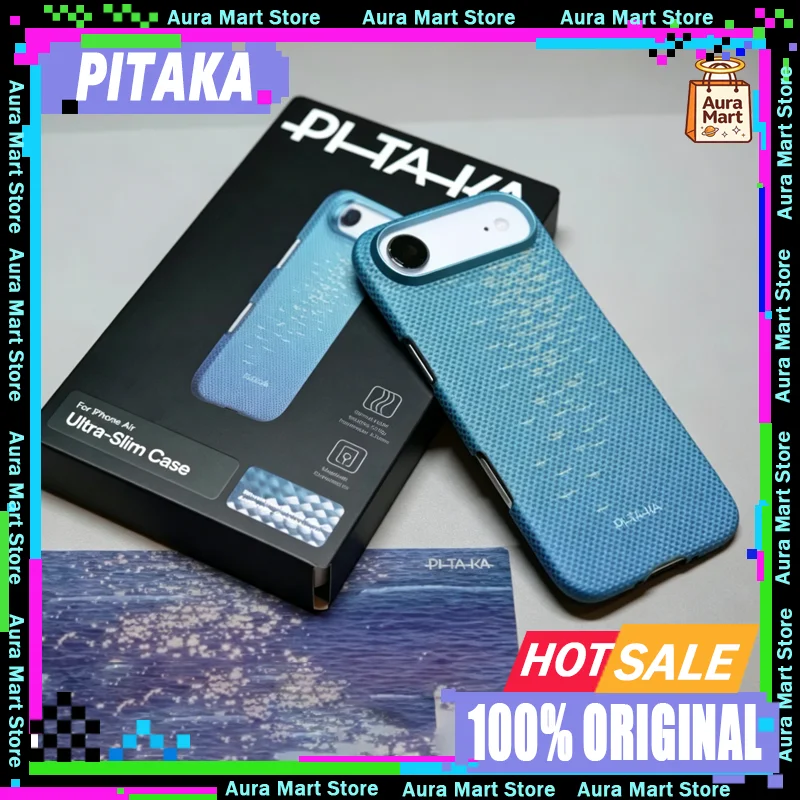 Original PITAKA Carbon Fiber Case for iPhone 17 Air Kevlar Magnetic Wireless Charging Back Ultra-thin Cover Case for IPHONE17AIR
Original PITAKA Carbon Fiber Case for iPhone 17 Air Kevlar Magnetic Wireless Charging Back Ultra-thin Cover Case for IPHONE17AIR
