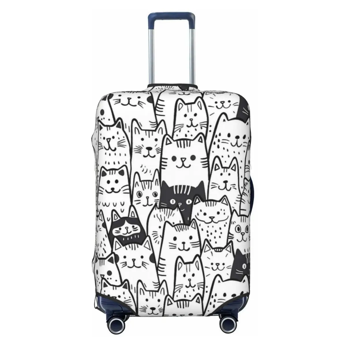 Cartoon Cats Pattern Suitcase Cover Flight Business Fun Luggage Case Protector
Cartoon Cats Pattern Suitcase Cover Flight Business Fun Luggage Case Protector