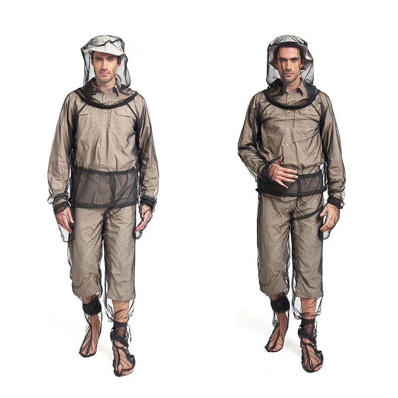 Outdoor Fishing Adventure Insect-Proof Clothing Mesh Hooded Mosquito-Proof Suit, Camping Hiking Anti-Mosquito Bite Clothes
Outdoor Fishing Adventure Insect-Proof Clothing Mesh Hooded Mosquito-Proof Suit, Camping Hiking Anti-Mosquito Bite Clothes