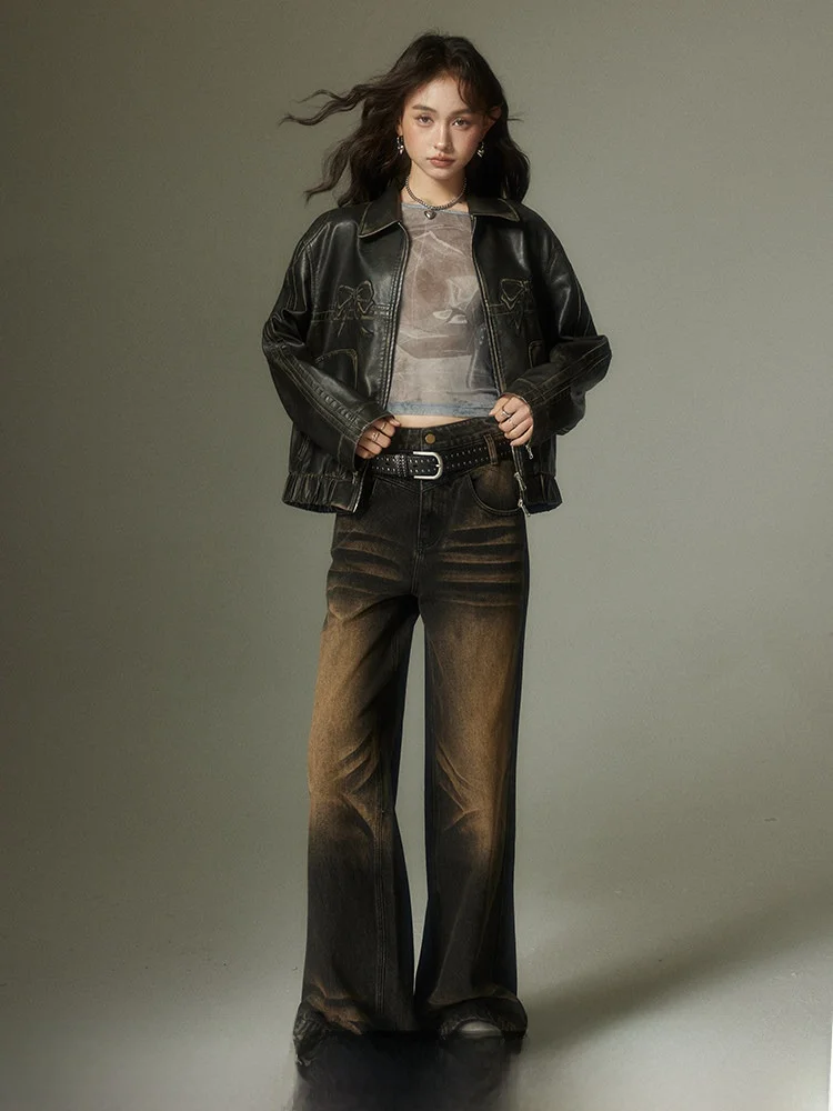 Широкие джинсы оригинального дизайна American High Street Big ket Прямые джинсовые брюки DIDDI MODA Глубокий цвет l Длинная талия ...
Широкие джинсы оригинального дизайна American High Street Big ket Прямые джинсовые брюки DIDDI MODA Глубокий цвет l Длинная талия ...