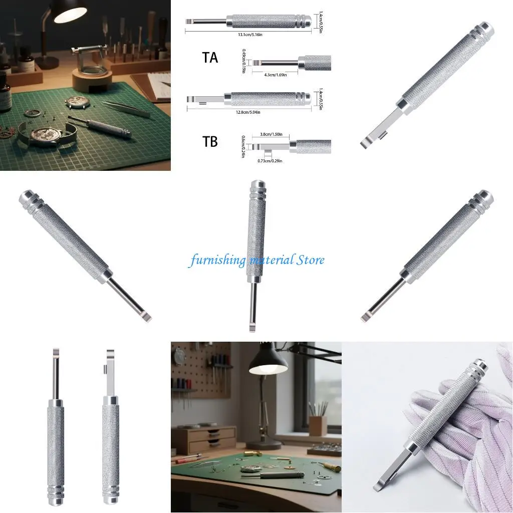 Y5GD Stainless Steel Watch Case Opener Textured Handle Antislip Watch Repair Tool
Y5GD Stainless Steel Watch Case Opener Textured Handle Antislip Watch Repair Tool