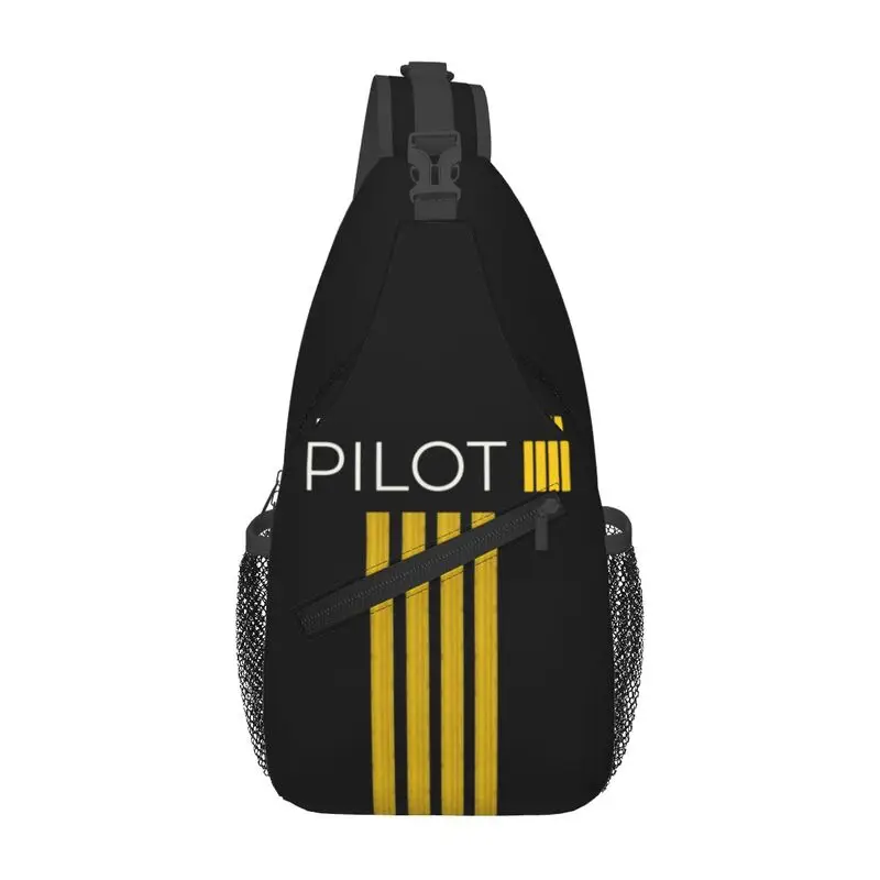 Custom Fashion Captain Epaulets Sling Crossbody Backpack Men Aviation Aviator Pilot Stripes Shoulder Chest Bags for Traveling
Custom Fashion Captain Epaulets Sling Crossbody Backpack Men Aviation Aviator Pilot Stripes Shoulder Chest Bags for Traveling