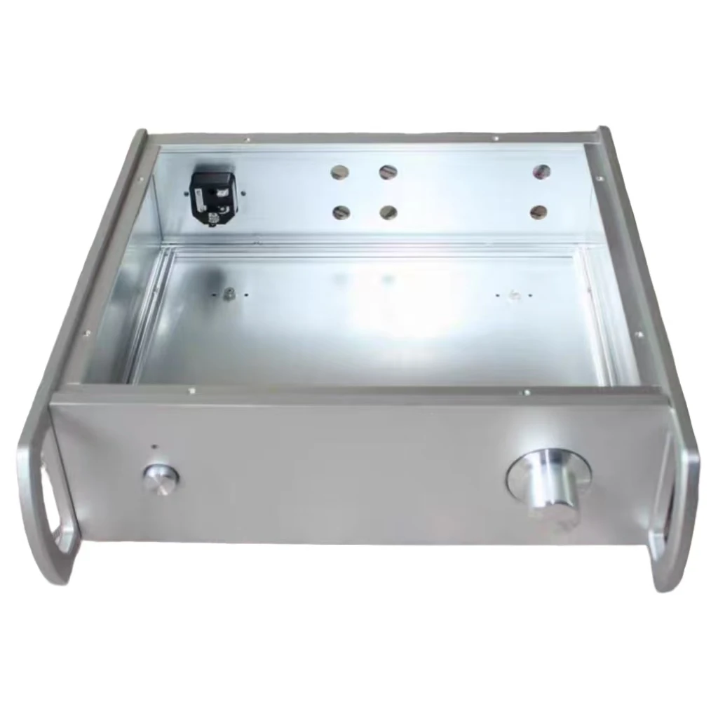 Sandblasted All Aluminum Front Stage Preamp Chassis 250*290*95mm 3mm Thick Full Accessories DIY HiFi Enclosure
Sandblasted All Aluminum Front Stage Preamp Chassis 250*290*95mm 3mm Thick Full Accessories DIY HiFi Enclosure
