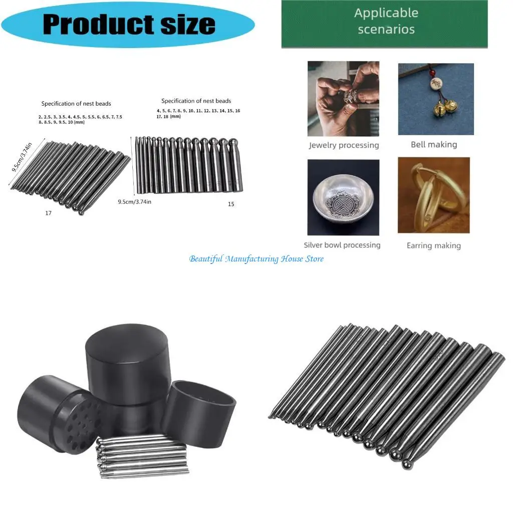 E56A 17Pcs Metal Tools Jewelry Crafting Set With Storage Case
E56A 17Pcs Metal Tools Jewelry Crafting Set With Storage Case