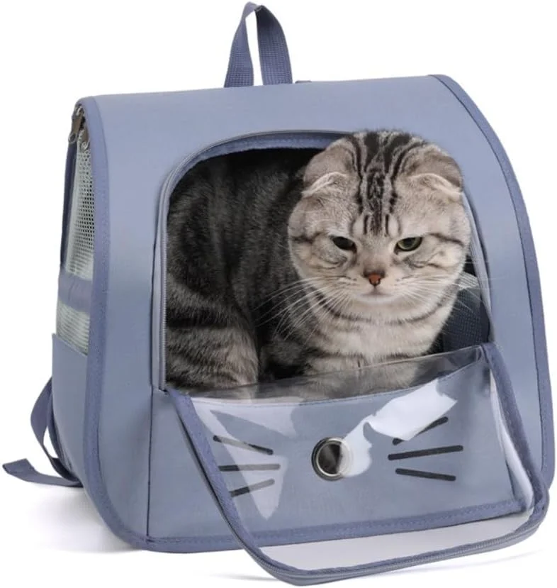 Cat Bags Summer Foldable Breathable Portable Pet Bag Fashionable Take-Out Backpack Soft Side Travel Cat Backpack
Cat Bags Summer Foldable Breathable Portable Pet Bag Fashionable Take-Out Backpack Soft Side Travel Cat Backpack