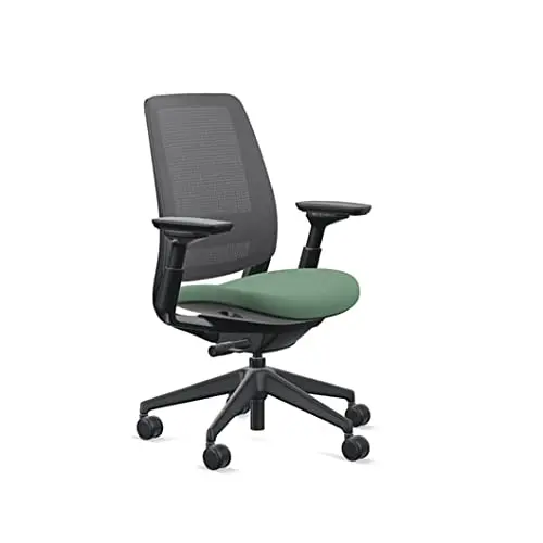 Black Ergonomic Office Chair 3D Microknit Back Cogent Fabric Task Swivel Adjustable Home Office Desk, Customized
Black Ergonomic Office Chair 3D Microknit Back Cogent Fabric Task Swivel Adjustable Home Office Desk, Customized