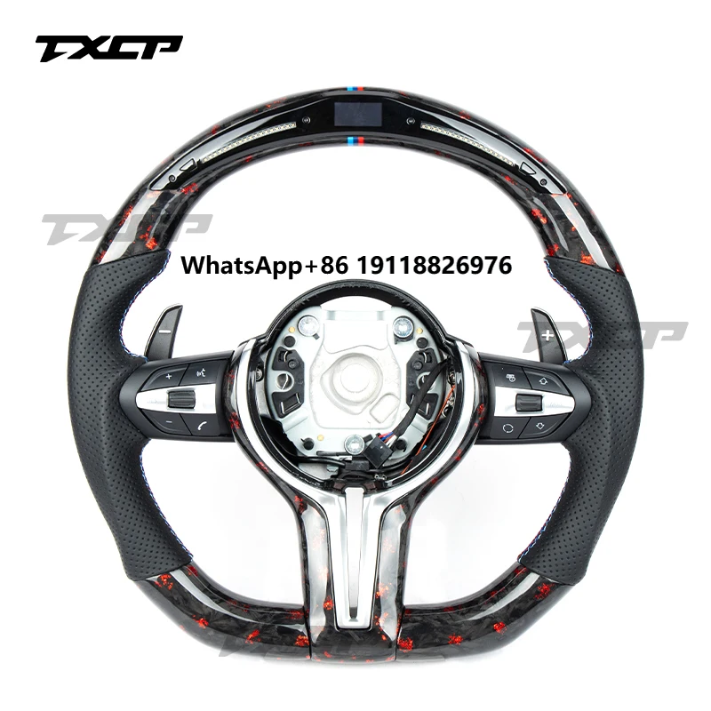 Custom Alcantara LED Carbon Fiber Steering Wheel Fit for M5 M6 X6M M2 F10 F20 F18 F11 F12 F30 M3 M4 Racing Wheel Convertible
Custom Alcantara LED Carbon Fiber Steering Wheel Fit for M5 M6 X6M M2 F10 F20 F18 F11 F12 F30 M3 M4 Racing Wheel Convertible