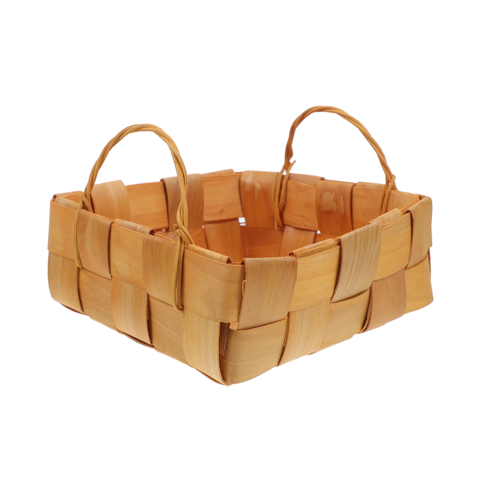 Wood Woven Storage Basket Small Baskets for Fruit Vegetable Snack Towel Magazine Portable Handheld Eco Friendly Premium
Wood Woven Storage Basket Small Baskets for Fruit Vegetable Snack Towel Magazine Portable Handheld Eco Friendly Premium