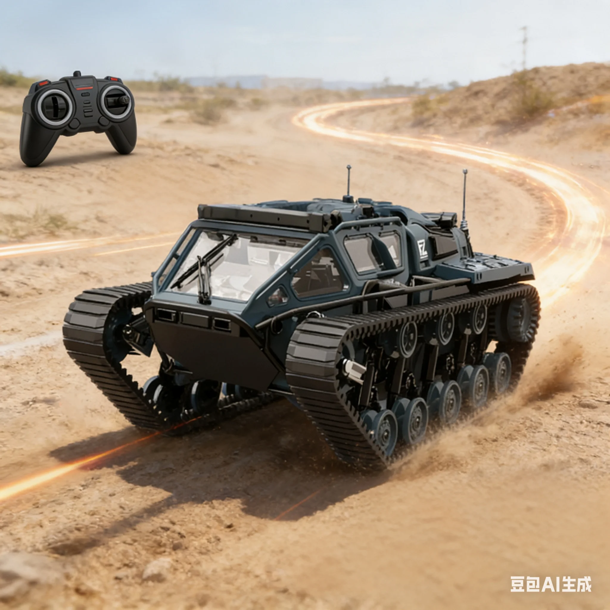 JJRC C8812 Remote Control Off-Road Tank - 2.4G All-Terrain Tracked Kids' Toy
JJRC C8812 Remote Control Off-Road Tank - 2.4G All-Terrain Tracked Kids' Toy