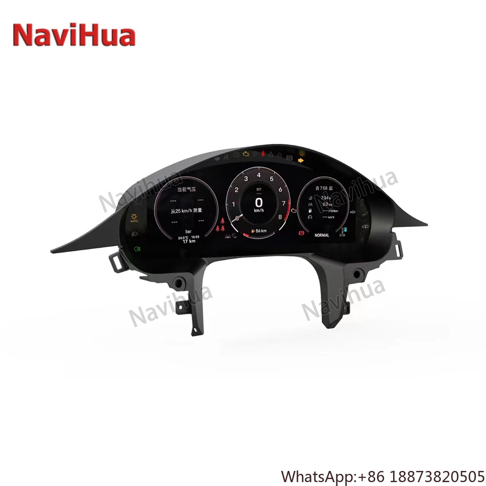 Virtual Cockpit Cluster Screen Dashboard for Porsche Panamera 2011 Virtual Speedometer Display Speed Meter Screen
Virtual Cockpit Cluster Screen Dashboard for Porsche Panamera 2011 Virtual Speedometer Display Speed Meter Screen