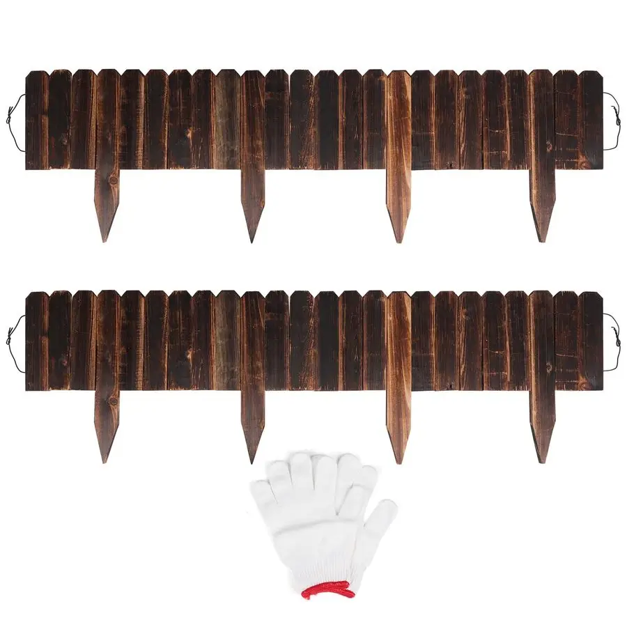 Деревянный садовый забор Pack Garden, антикоррозийный, для ландшафтного дизайна, гибкий декоративный бордюр с парой перчаток для сада и двора
Деревянный садовый забор Pack Garden, антикоррозийный, для ландшафтного дизайна, гибкий декоративный бордюр с парой перчаток для сада и двора
