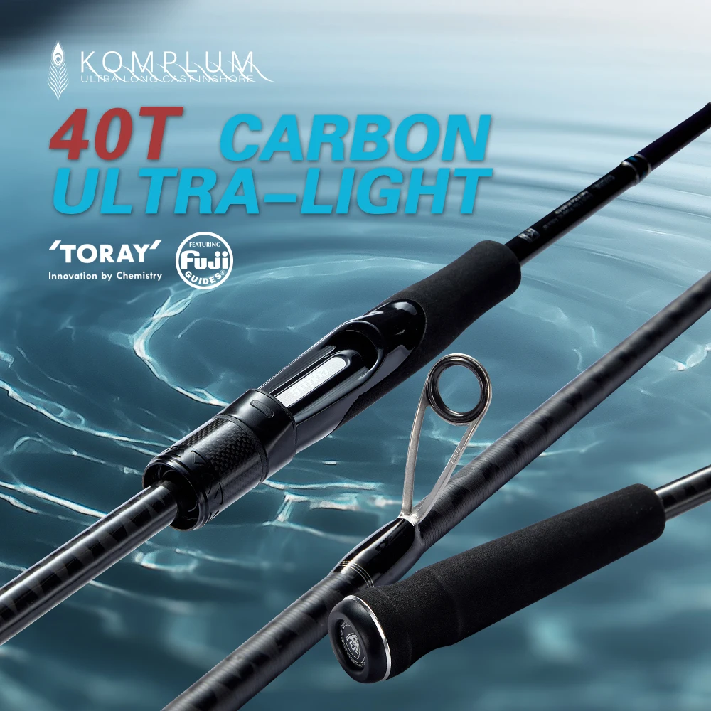 CYLIUS KOMPLUM Longcast Fishing Rod Sensitive Fuji Guide Ring SaltWater Rotary Rod 40T Carbon Spinning Sea Rod Bass Fishing Rod
CYLIUS KOMPLUM Longcast Fishing Rod Sensitive Fuji Guide Ring SaltWater Rotary Rod 40T Carbon Spinning Sea Rod Bass Fishing Rod