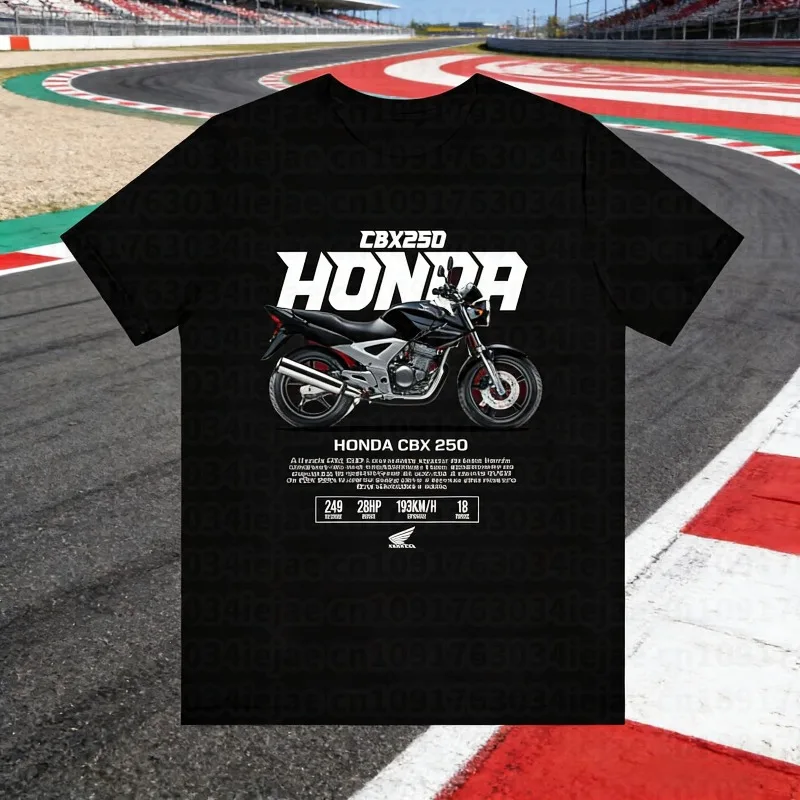 Honda 2026 New Hot CBX 250 Men's and Women's T-shirt Summer Cotton Shirts Spring and Autumn Motorcycle Off-road Cycling Top
Honda 2026 New Hot CBX 250 Men's and Women's T-shirt Summer Cotton Shirts Spring and Autumn Motorcycle Off-road Cycling Top