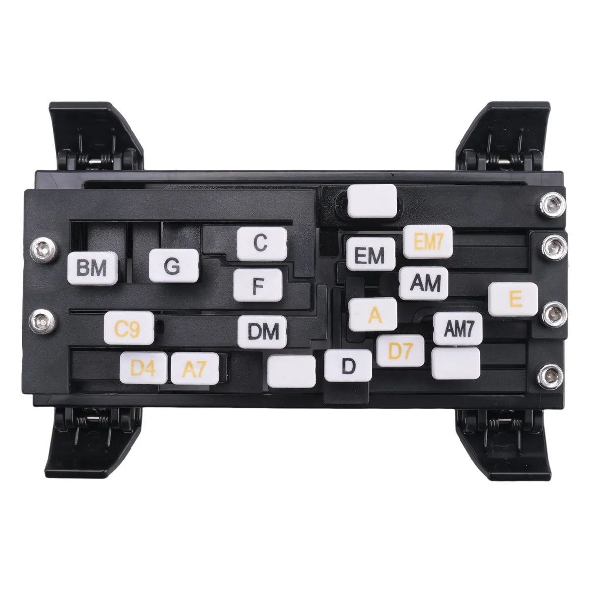 XFDZ Guitar Learning Aid Tool Guitar Chord Trainer Guitar Practice Aid Teaching Learning System for Guitar Beginner Black
