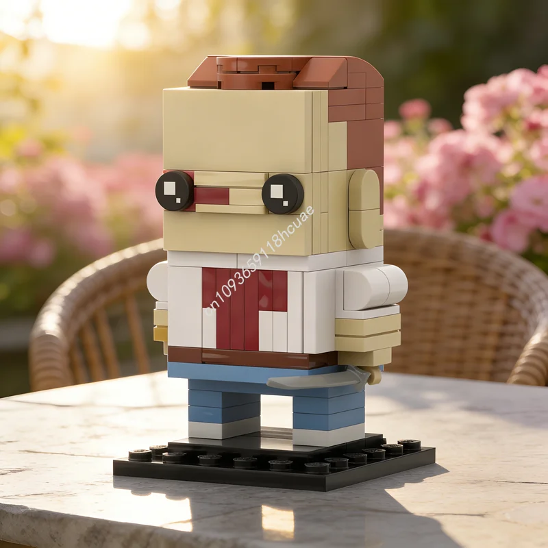 111pcs MOC Brickheadz Butch Coolidge Pulp Fiction Model Building Blocks Toy Festival Gifts Construction Creative Education Idea
111pcs MOC Brickheadz Butch Coolidge Pulp Fiction Model Building Blocks Toy Festival Gifts Construction Creative Education Idea