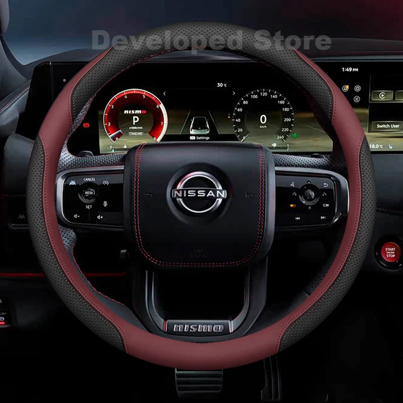 Car Steering Wheel Cover For new Nissan Patrol Y62 Y63 Nismo 2026-2012 Leather Auto Steering Wheel Nissan Patrol Accessories
Car Steering Wheel Cover For new Nissan Patrol Y62 Y63 Nismo 2026-2012 Leather Auto Steering Wheel Nissan Patrol Accessories