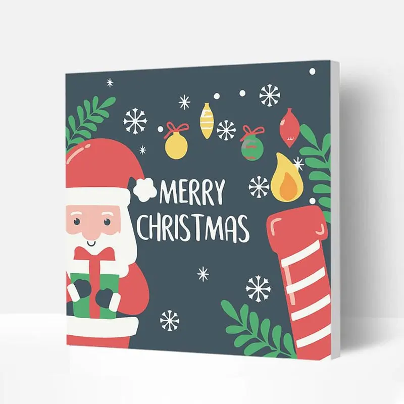 Christmas Paint by Number with Frame Incredible Christmas Wall Art Paint Easy Simple Painting Kits for Kids Santa Holding a Gift
Christmas Paint by Number with Frame Incredible Christmas Wall Art Paint Easy Simple Painting Kits for Kids Santa Holding a Gift