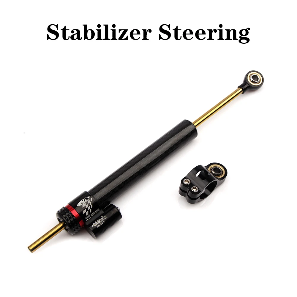 Universal 255mm silvery and Carbon Fiber Motorcycle Steering Damper Stabilizer for YAMAHA HONDA KAWASAKI SUZUKI DUCATI BMW
Universal 255mm silvery and Carbon Fiber Motorcycle Steering Damper Stabilizer for YAMAHA HONDA KAWASAKI SUZUKI DUCATI BMW