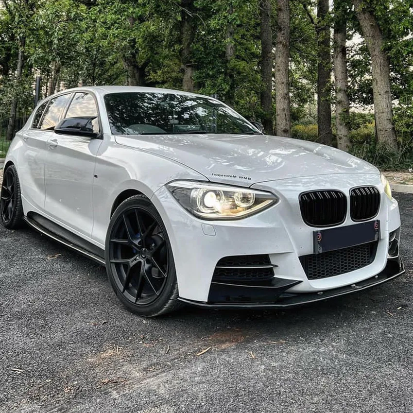 4PCS/Set For BMW 1 Series F20 F21 120d 120i M135i Pre LCI M-Sport 2012-2015 Car Front Bumper Splitter Lip Diffuser Spoiler Black
4PCS/Set For BMW 1 Series F20 F21 120d 120i M135i Pre LCI M-Sport 2012-2015 Car Front Bumper Splitter Lip Diffuser Spoiler Black