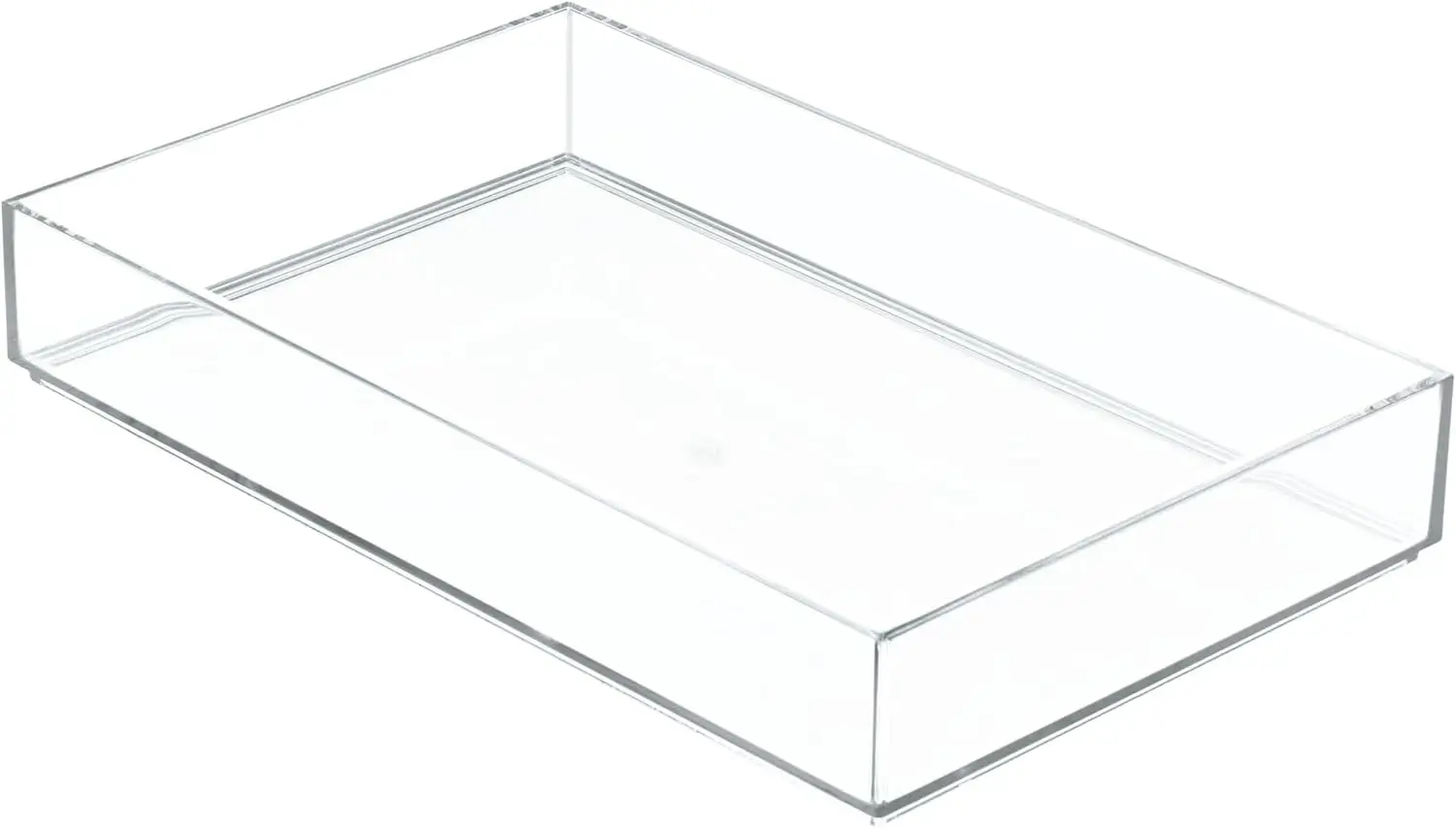 Clear Drawer Organizer Plastic Tray for Makeup Storage on Bathroom Vanity Dresser Desk
Clear Drawer Organizer Plastic Tray for Makeup Storage on Bathroom Vanity Dresser Desk