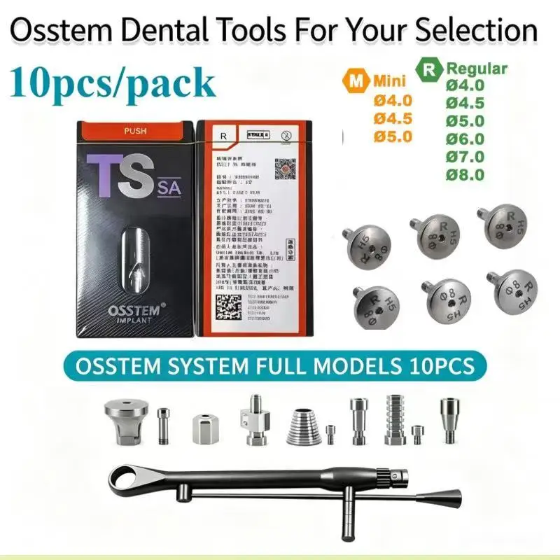 Original OSSTS System Dental Implant Full Accessories Healing Abutment Transfer Pin Analog Bridge Screw ScrewdriverSurgicalTools
Original OSSTS System Dental Implant Full Accessories Healing Abutment Transfer Pin Analog Bridge Screw ScrewdriverSurgicalTools