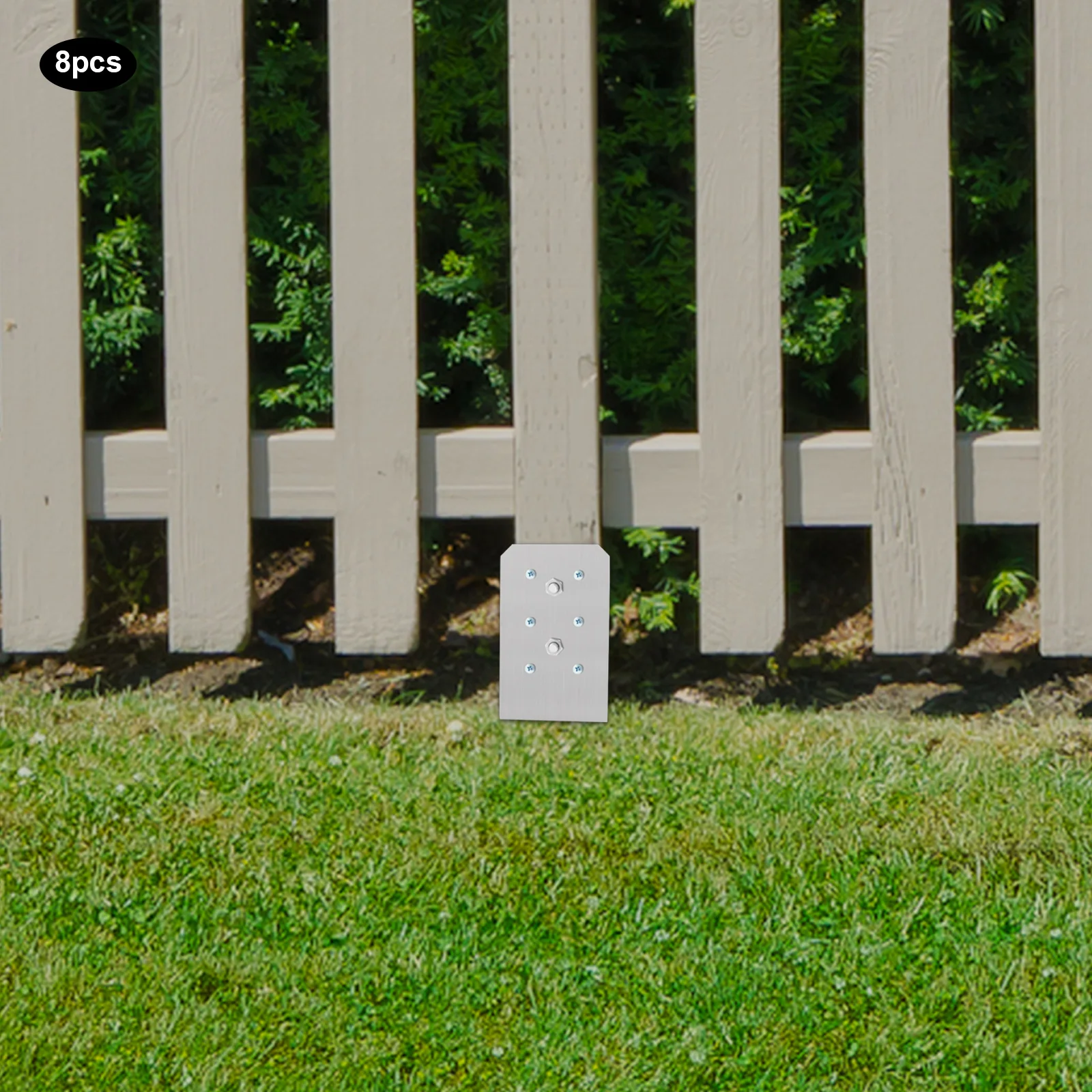 Stainless Steel Post Base, 9x9.2x15cm Metal Base Bracket 8-Pack, for Wood Post Support in Fence Deck Construction
Stainless Steel Post Base, 9x9.2x15cm Metal Base Bracket 8-Pack, for Wood Post Support in Fence Deck Construction