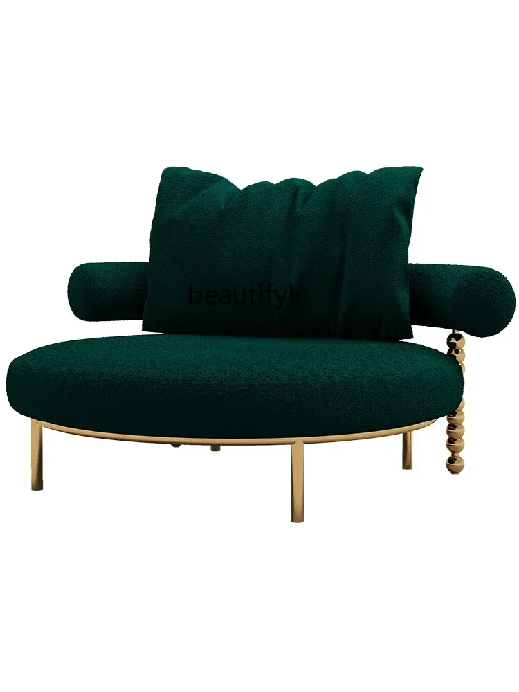 Light Luxury Living Room Leisure Single-Seat Sofa Chair Large Apartment Modern Fabric Sofa Designer Advanced Home Sofa Chair
Light Luxury Living Room Leisure Single-Seat Sofa Chair Large Apartment Modern Fabric Sofa Designer Advanced Home Sofa Chair