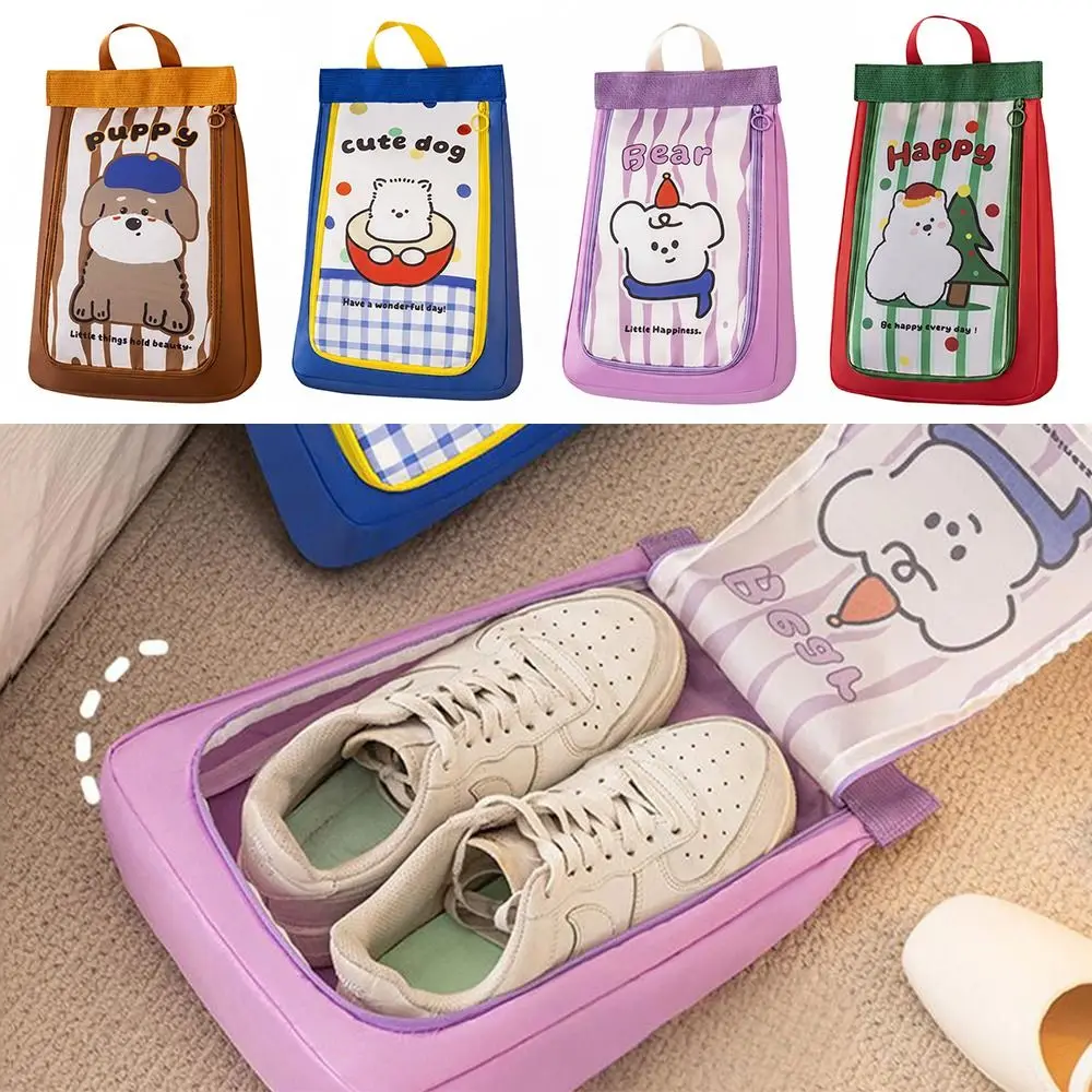 Convenient Double Layer Shoe Bag Cartoon Animal Separate Shoe Storage Bag Handheld Waterproof Travel Shoe Bag Shoe Protection
Convenient Double Layer Shoe Bag Cartoon Animal Separate Shoe Storage Bag Handheld Waterproof Travel Shoe Bag Shoe Protection