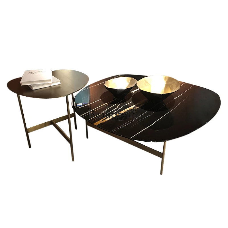 Nordic marble Italian light luxury minimalist living room small apartment Internet celebrity combination rock slab set
Nordic marble Italian light luxury minimalist living room small apartment Internet celebrity combination rock slab set