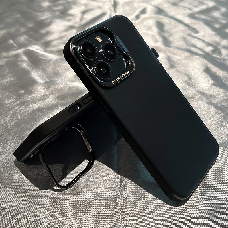 Camera Bracket Protection Case for iPhone 15 14 16 Pro Max 13 Matte Black Armor Shockproof Cover Funda Bumper Shell Luxury Cap
Camera Bracket Protection Case for iPhone 15 14 16 Pro Max 13 Matte Black Armor Shockproof Cover Funda Bumper Shell Luxury Cap