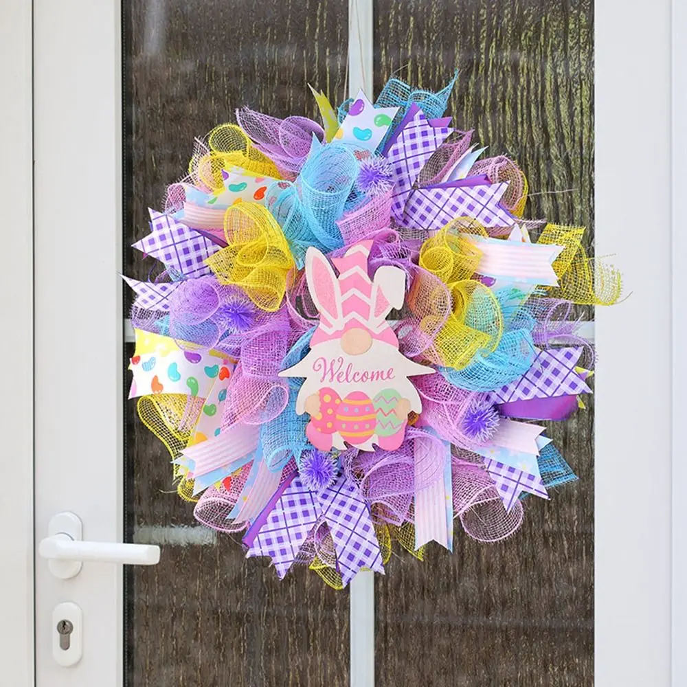 Cartoon Easter Dwarf Rabbit Wreath Handmade Hanging Artificial Wreath Sign Elegant Door Hanging Garlands Home Party Decor
Cartoon Easter Dwarf Rabbit Wreath Handmade Hanging Artificial Wreath Sign Elegant Door Hanging Garlands Home Party Decor