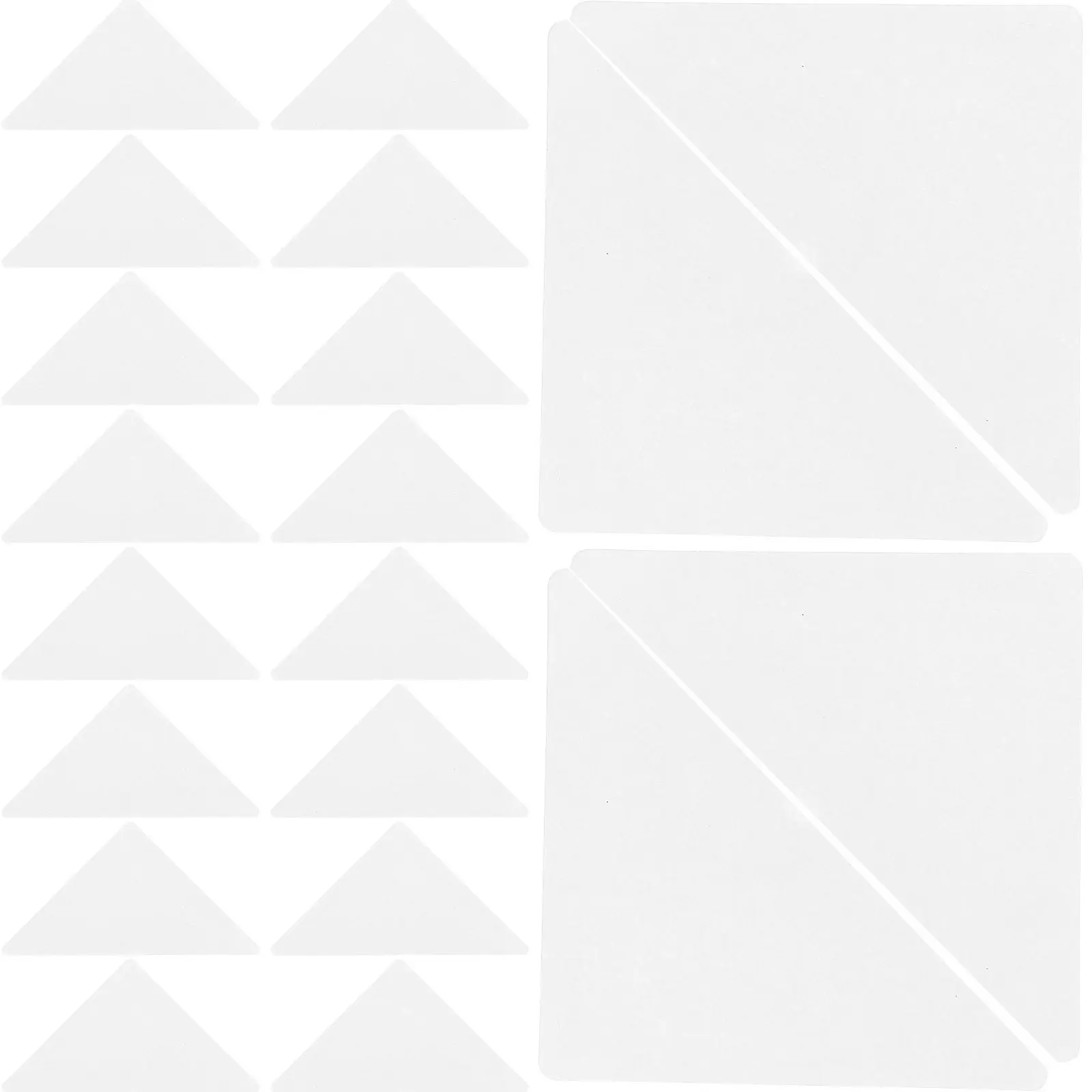 90Pcs Adhesive Collar Stays Triangle Shape Rounded Ends No Sewing Needed for Mens Dress Shirts Suit Collar Modeling Stays
90Pcs Adhesive Collar Stays Triangle Shape Rounded Ends No Sewing Needed for Mens Dress Shirts Suit Collar Modeling Stays