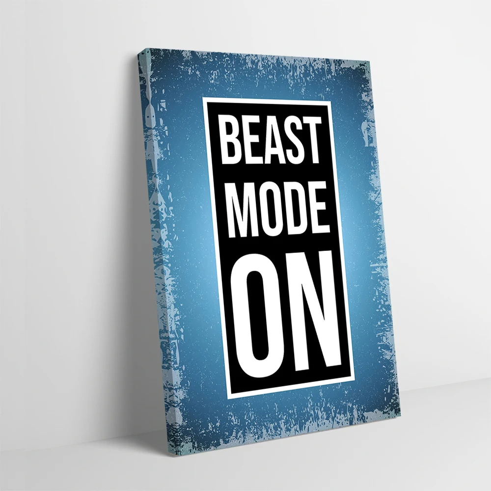 BEAST MODE ON Printing Poster Customizable Pictures Wall Art Canvas Painting for Decoration Home Decorations Bathroom Decor Room
BEAST MODE ON Printing Poster Customizable Pictures Wall Art Canvas Painting for Decoration Home Decorations Bathroom Decor Room