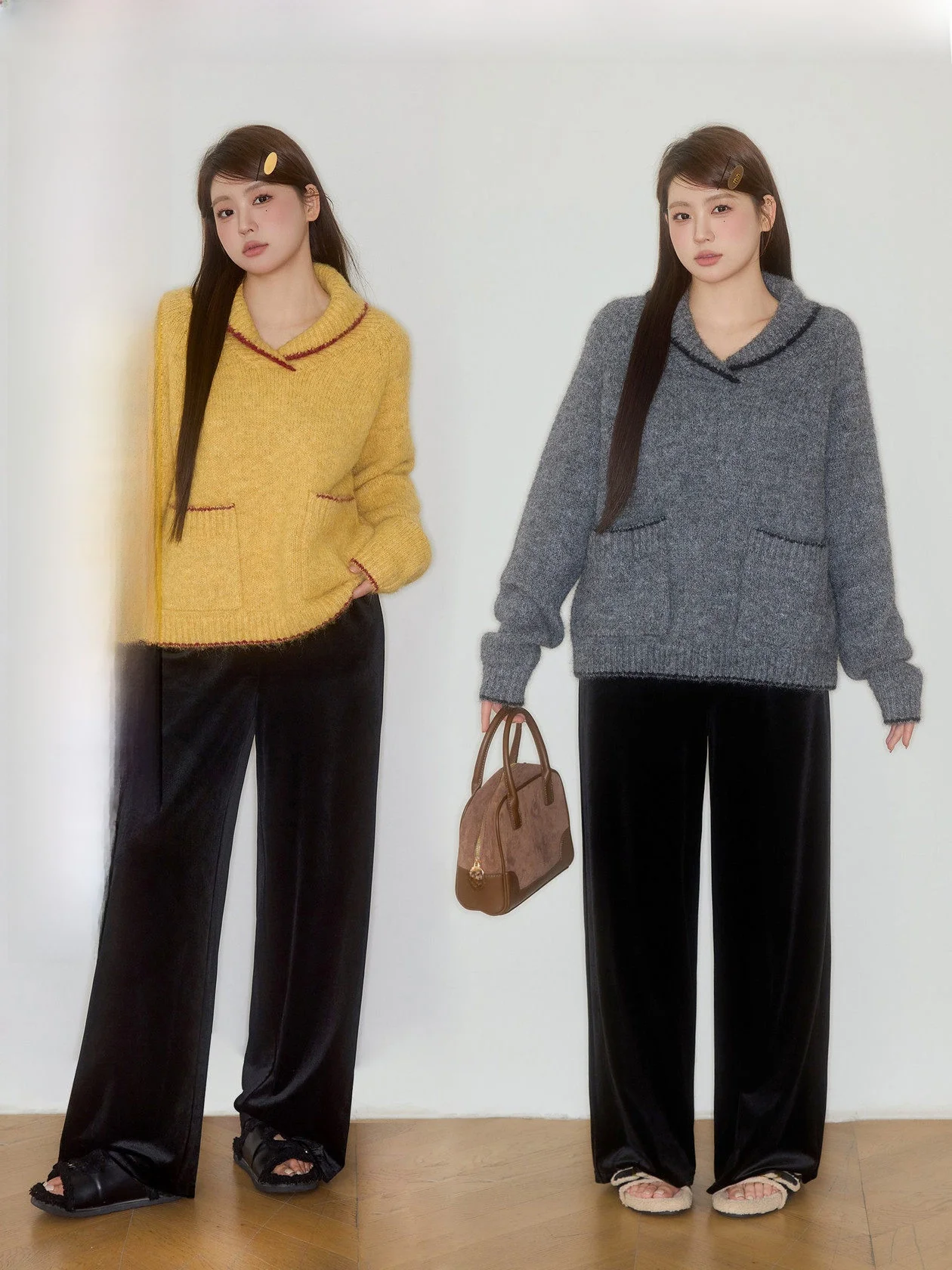 Ji Lu Studio "Cheese Wer" Oversized Loose Collar Pullover Sweater for Plump Women Color Blo Lazy Sle Winter Top
Ji Lu Studio "Cheese Wer" Oversized Loose Collar Pullover Sweater for Plump Women Color Blo Lazy Sle Winter Top
