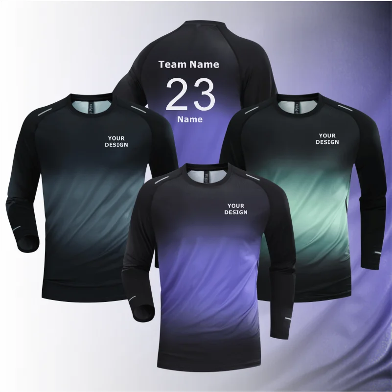 Fitness Clothing Men Quick-dry Long Sleeve Running Basketball Training Tshirt Tight Fit High Elastic Fast Dry Custom Your Design
Fitness Clothing Men Quick-dry Long Sleeve Running Basketball Training Tshirt Tight Fit High Elastic Fast Dry Custom Your Design